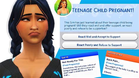 teen pregnancy mod sims 4|sims 4 teen pregnancy and marriage mod.